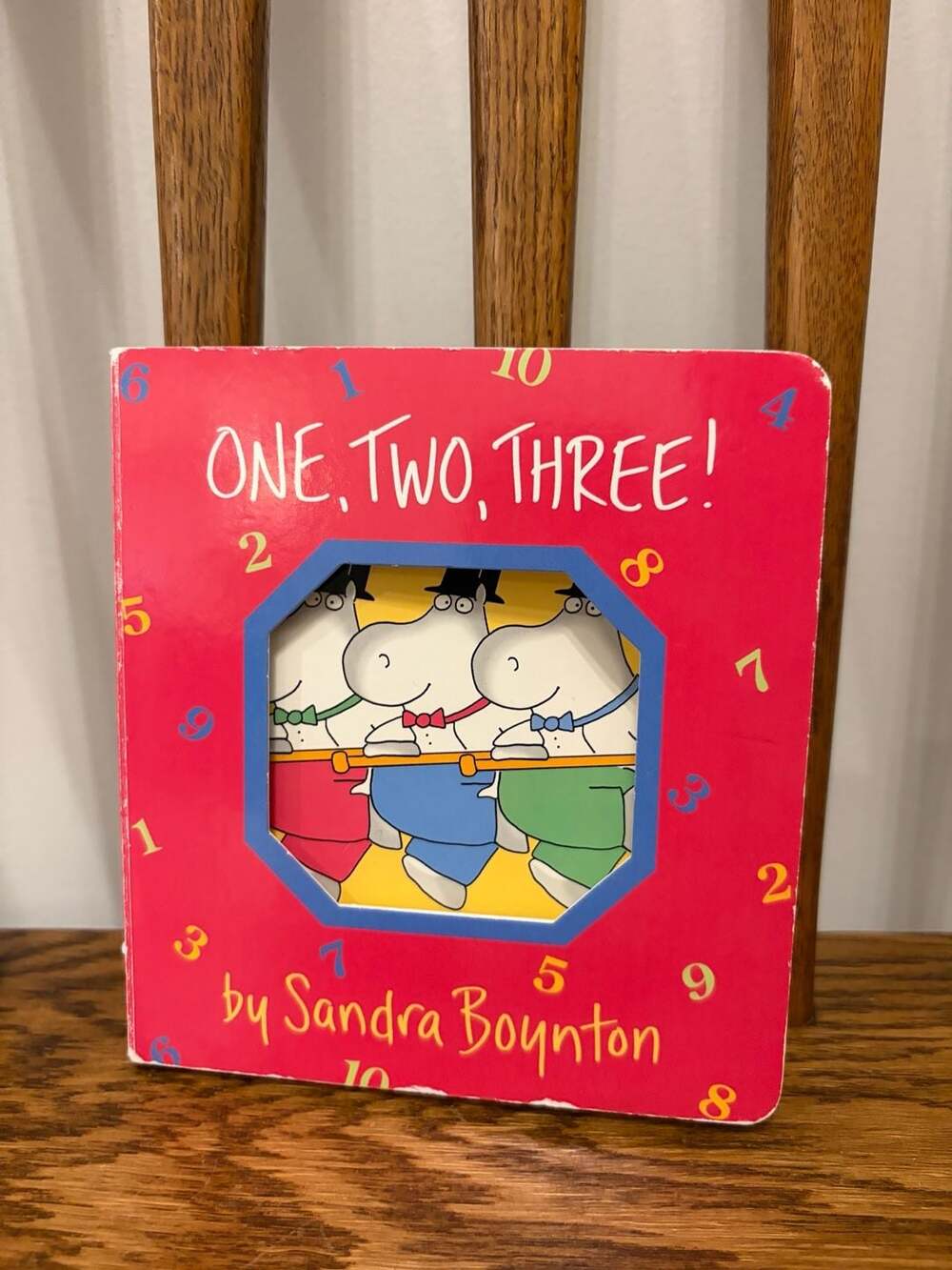 One, Two, Three! Board Book by Sandra Boynton
